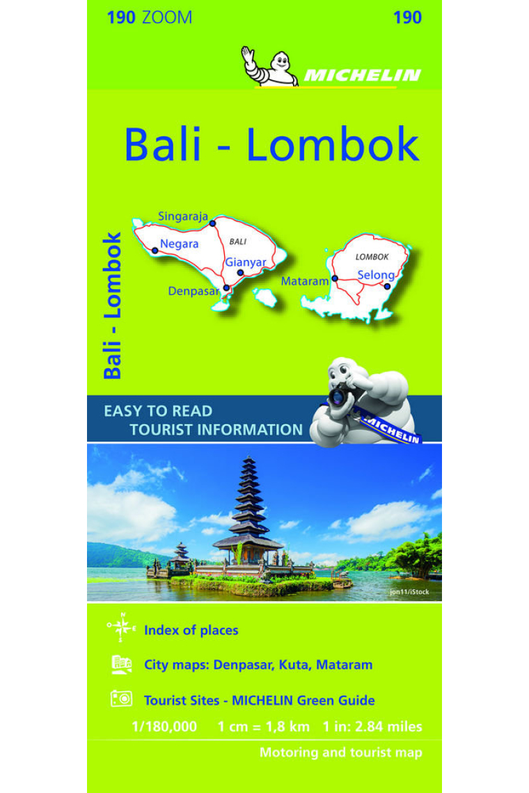 Mapa Zoom Bali-Lombok