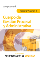 CUERPO GESTION PROCESAL Y ADMINISTRATIVA DE LA ADMINISTRA