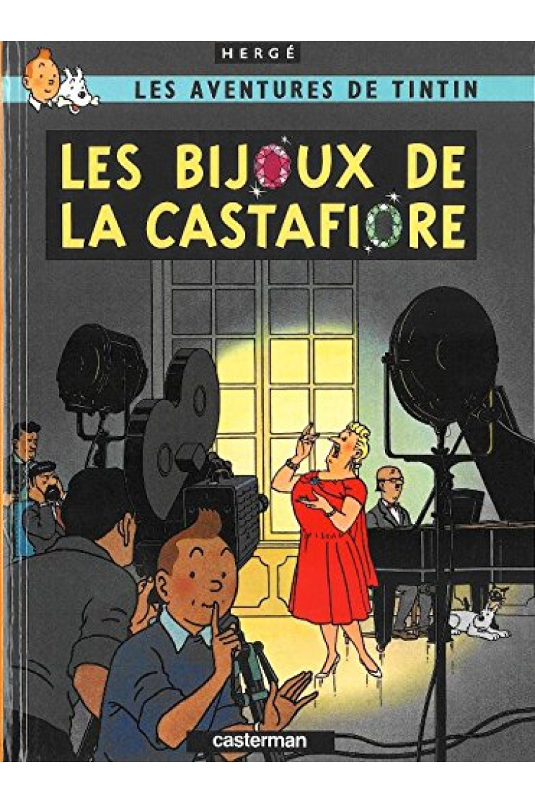 Les bijoux de la castafiore - les petits formats couleurs - t21 (Tintin)