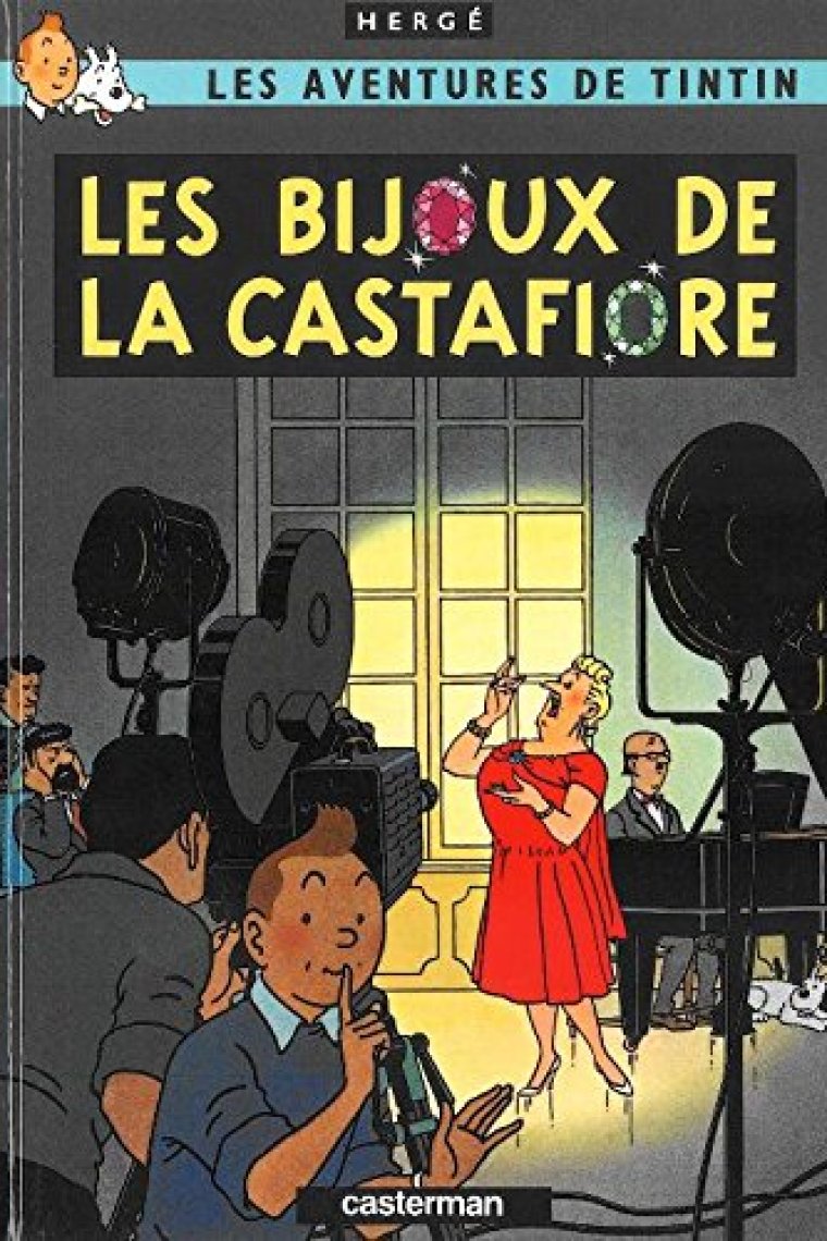 Les bijoux de la castafiore - les petits formats couleurs - t21 (Tintin)