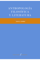 Antropología filosófica y literatura