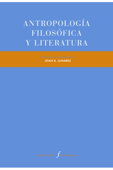 Antropología filosófica y literatura