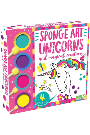 SPONGE ART UNICORNS AND MAGICAL CREATURES