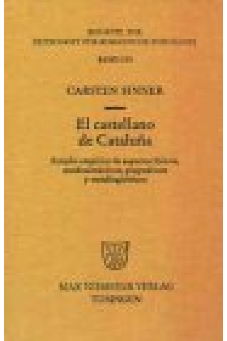 El Castellano de Cataluña:estudio empírico de aspectos léxicos,morfosintácticos,pragmáticos y metalingüisticos