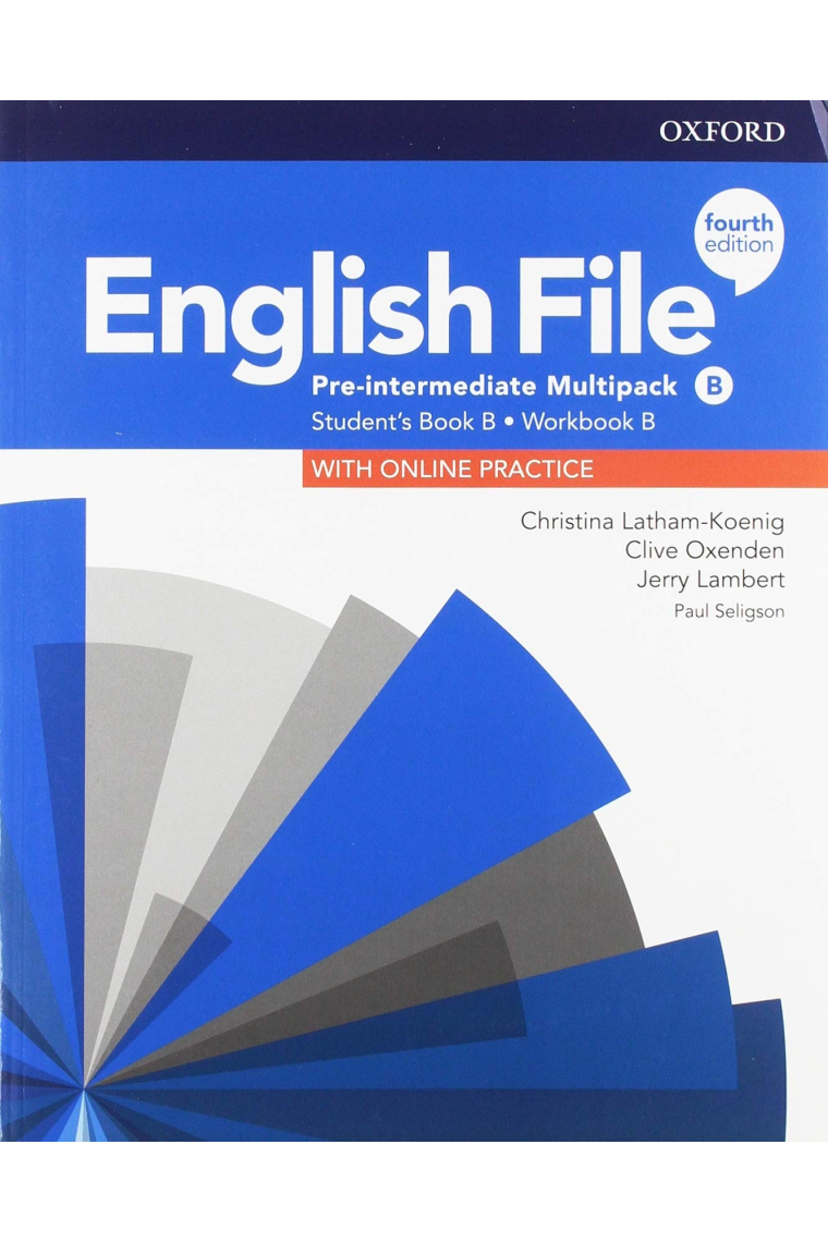 English File 4th edition - Pre-Intermediate - Student's Book + Workbook MULTIPACK B