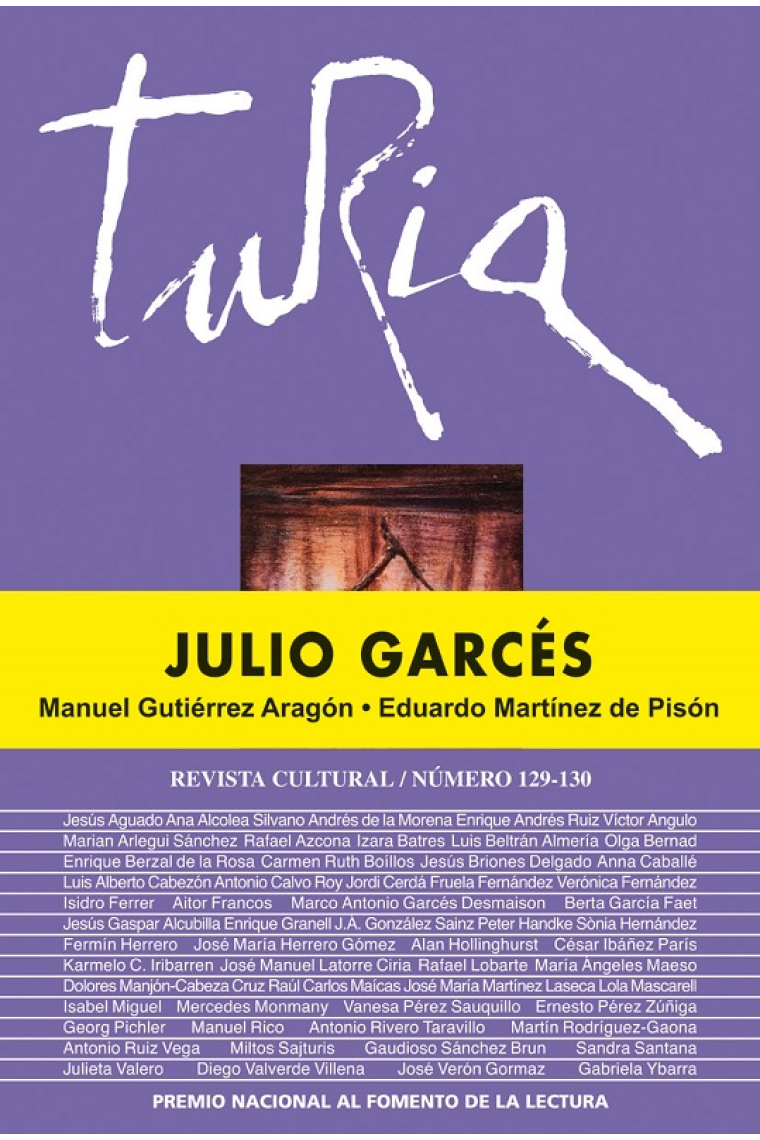 Julio Garcés (Revista Turia - Números 129-130)