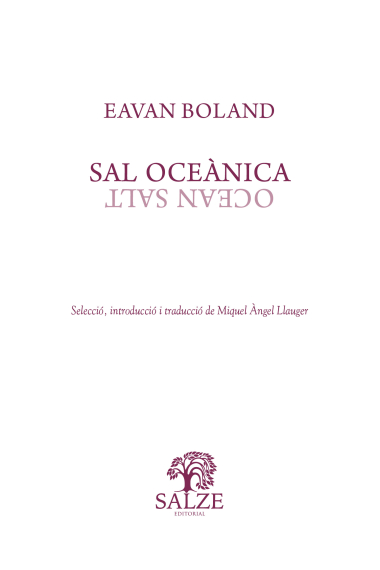 Sal oceànica. Ocean salt