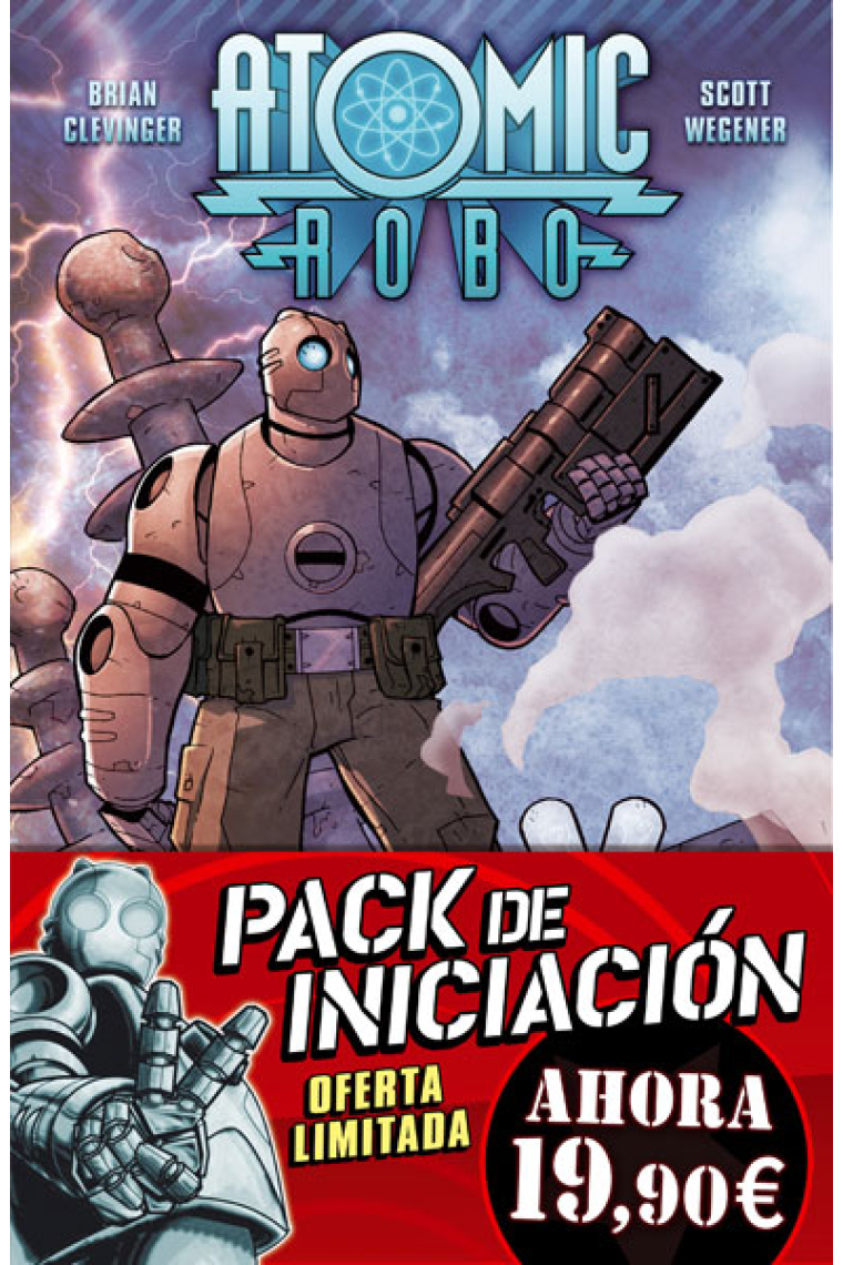 Atomic Robo 1 y 2 Pack