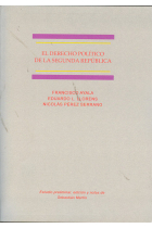 El derecho político de la Segunda República