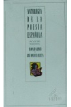 Antología de la poesía española:  lírica de tipo tradicional