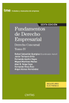 FUNDAMENTOS DE DERECHO EMPRESARIAL IV DERECHO CONCURSAL