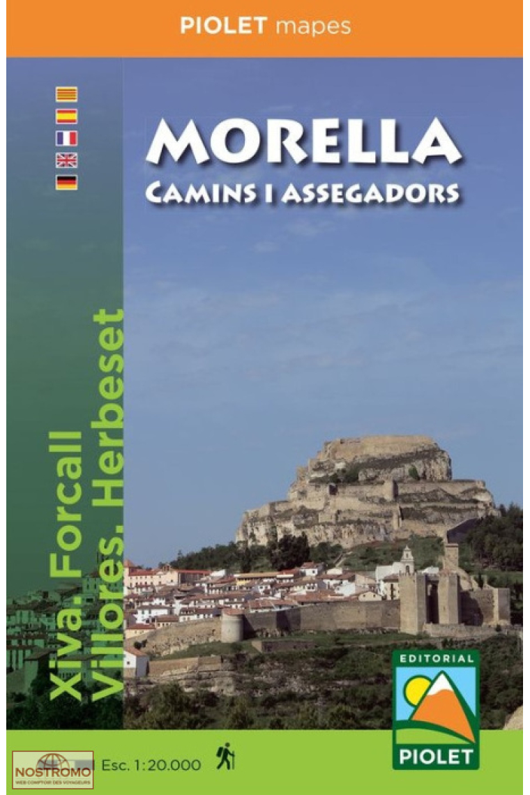 Morella. Camins i assegadors (mapa 1:20.000)