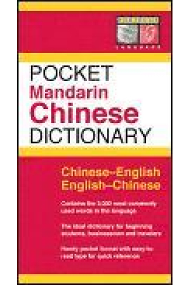 Pocket Mandarin Chinese Dictionary