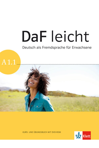 DaF leicht Kurs-und Übungsbuch A1.1 + DVD-ROM