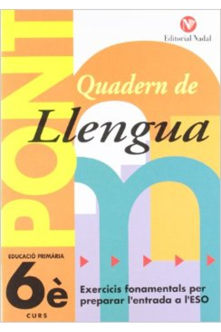 Pont. Quadern de Llengua 6è Primaria