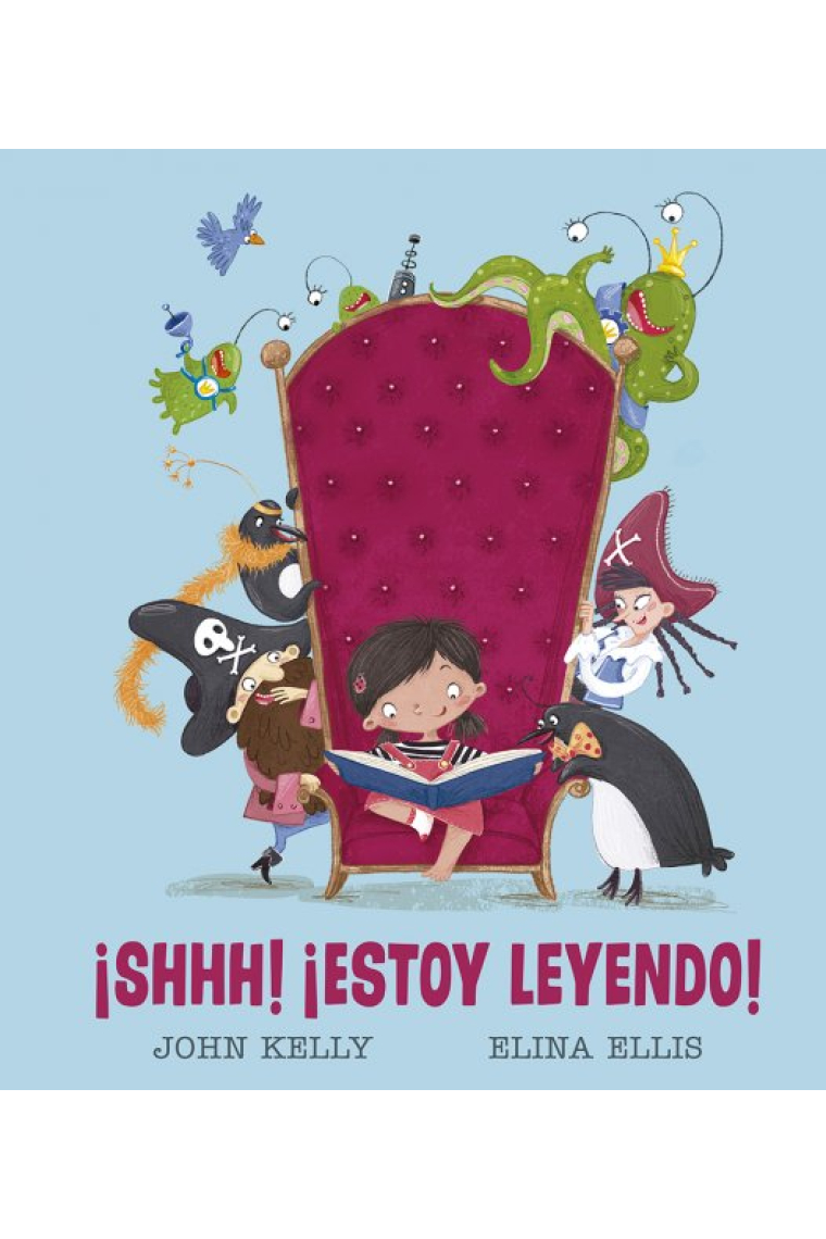 ¡Shhh! ¡Estoy leyendo!