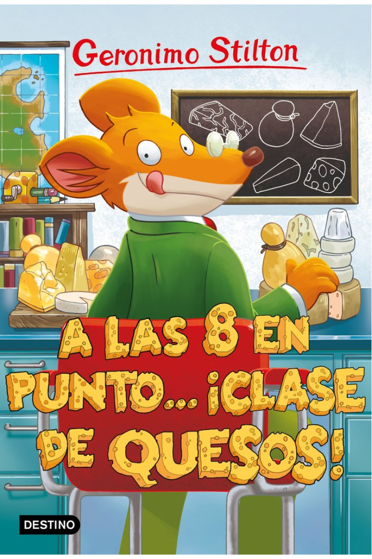 A las ocho en punto... ¡clase de quesos!