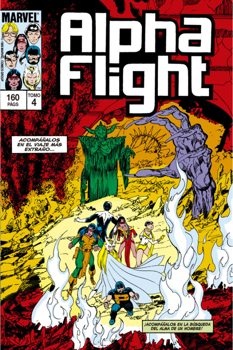 Biblioteca alpha flight n.4. 1985: alpha flight 20-24 usa