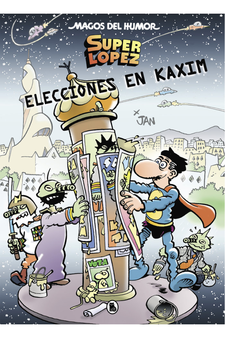 Superlópez. Elecciones en Kaxim (Magos del Humor 143)