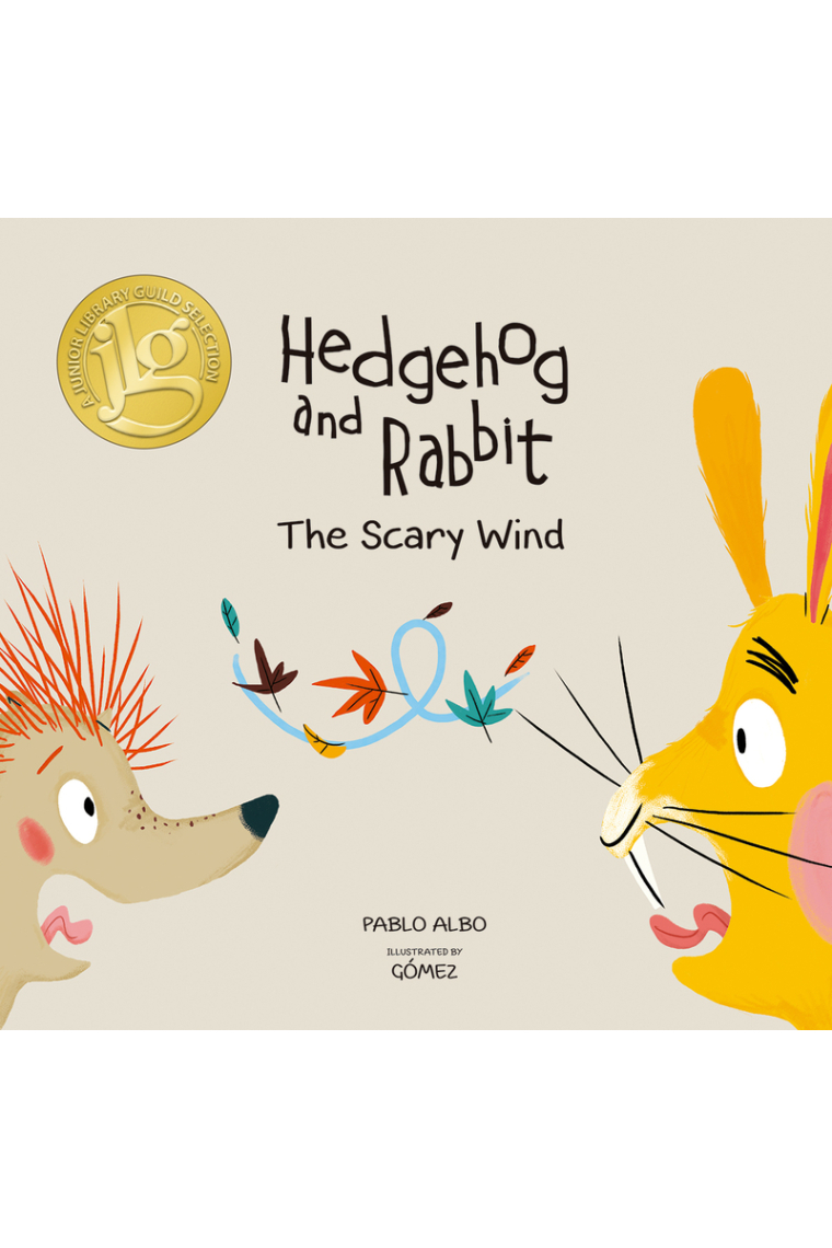 Hedgehog and rabbit. The scary wind.
