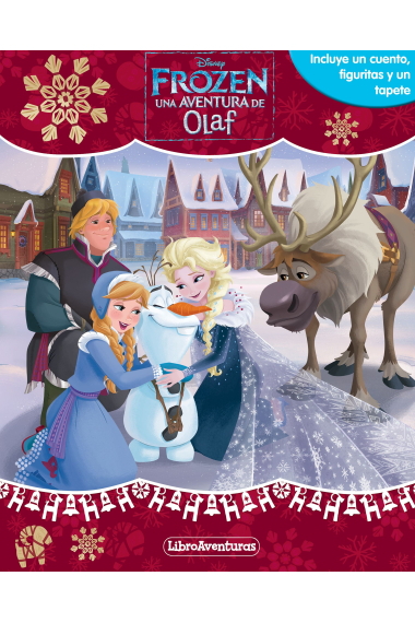 Frozen. Una aventura de Olaf. Libroaventuras. Incluye un tablero y figuras para jugar