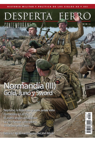 DF Cont.Nº45: Normandía (III) Gold, Juno y Sword (Desperta Ferro)