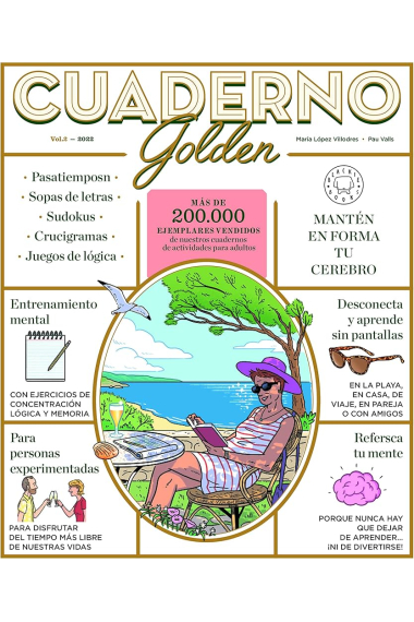 Cuaderno Golden Blackie Books. Vol. 2. Mantén tu mente en forma