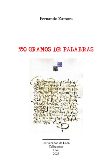 550 gramos de palabras