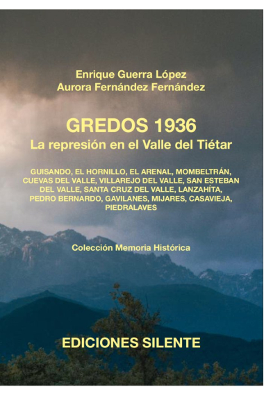 GREDOS 1936. LA REPRESION EN EL VALLE DEL TIETAR