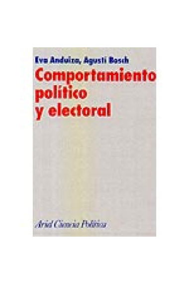 Comportamiento político y electoral