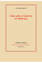 Nota sobre el desierto de Tabernas (Seguido de Nota sobre la visita: de Franciscus Sanctius a Garcilaso)