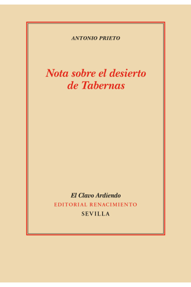 Nota sobre el desierto de Tabernas (Seguido de Nota sobre la visita: de Franciscus Sanctius a Garcilaso)