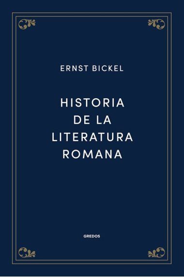 Historia de la literatura romana (Nueva edición)