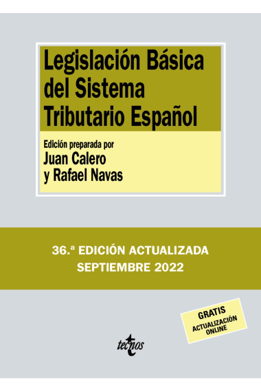 Legislación Básica del Sistema Tributario Español (Edición 2023)