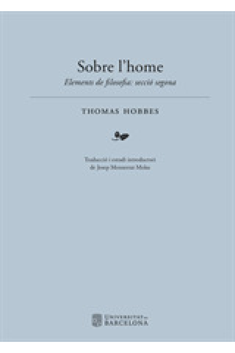 Sobre l’home (Elements de filosofia: Secció segona)