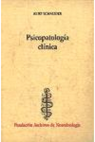 Psicopatología clínica