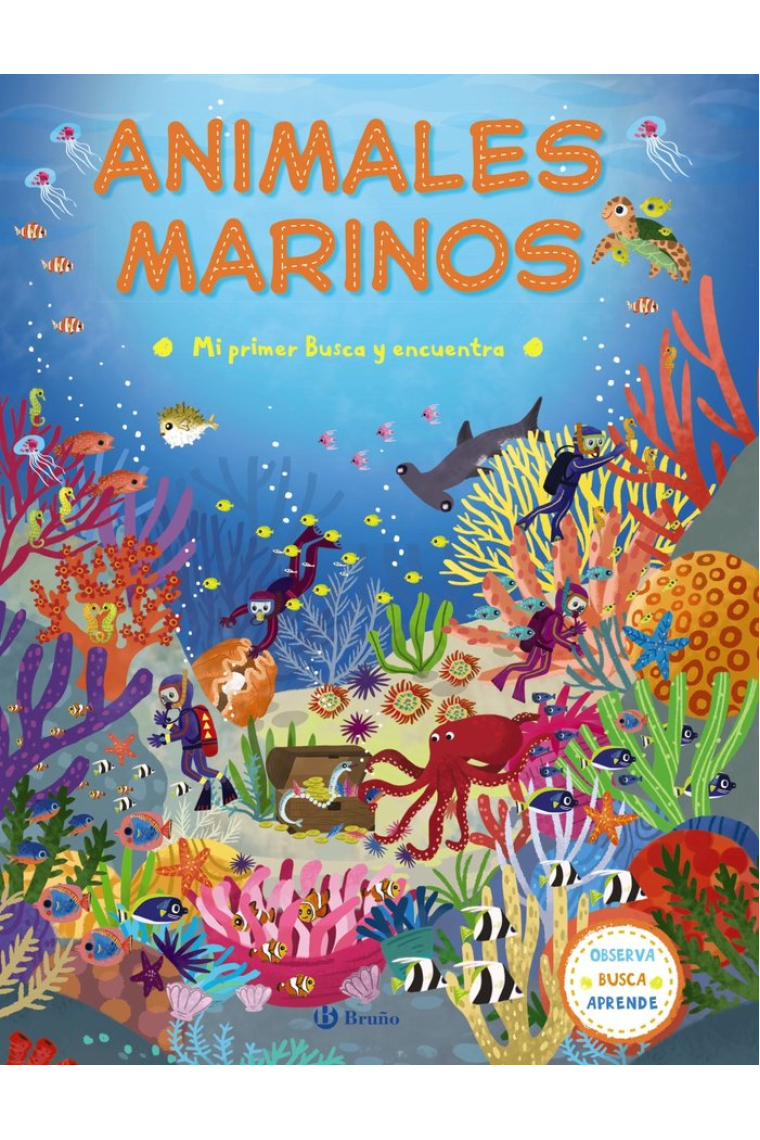 Mi primer Busca y encuentra. Animales marinos