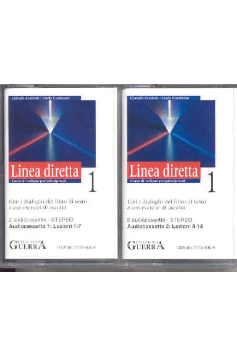 Linea diretta 1. Corso di italiano per principianti.2 Cassettes