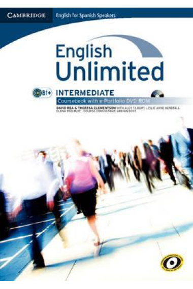 English Unlimited for Spanish Speakers Intermediate Coursebook with E-portfolio