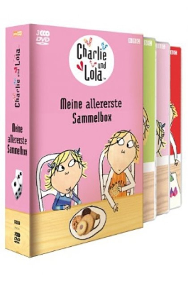 Charlie und Lola, Meine allererste Sammelbox, 3 DVDs, deutsche u. englische Version