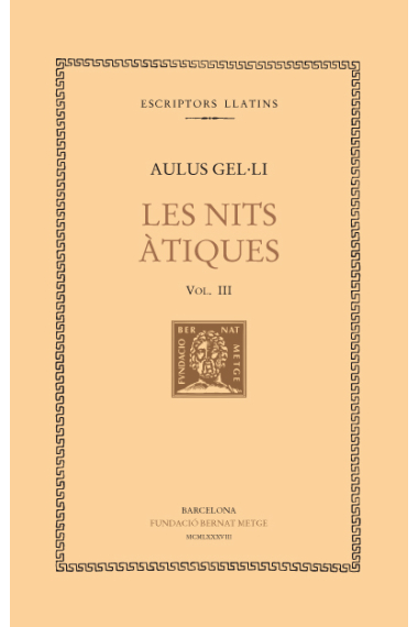 Les nits àtiques, vol. III: Llibres VI-IX