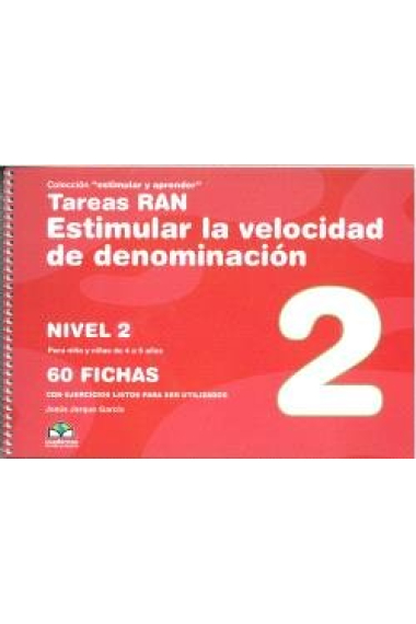 TAREAS RAN ESTIMULAR LA VELOCIDAD DE DENOMINACION - NIVEL 2