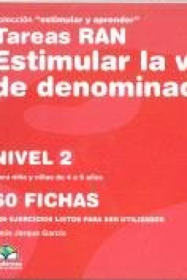 Tareas RAN estimular la velocidad de denominacion - nivel 2