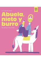 ABUELA NIETO Y BURRO