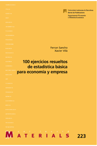 100 ejercicios resueltos de estadística básica para economía y empresa