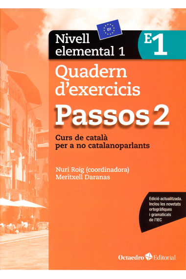 Passos 2. Quadern d'exercicis. Nivell elemental 1. Curs de català per a no catalanoparlants