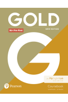 Gold B1+ Pre-First New Edition Coursebook and MyEnglishLab Pack