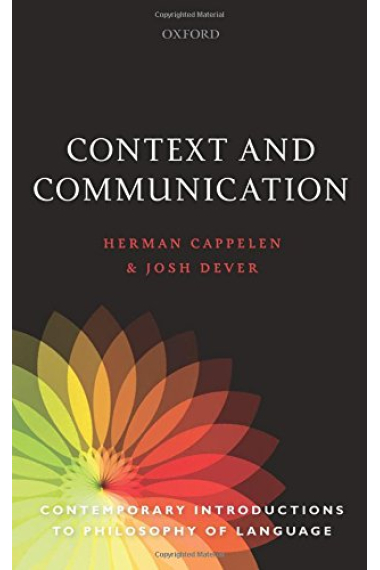 Context and Communication (Contemporary Introductions to Philosophy of Language)