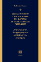 Romanticismo y nacionalismo en España: el debate inicial (1805-1820)