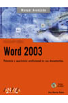 Manual Avanzado WORD 2003